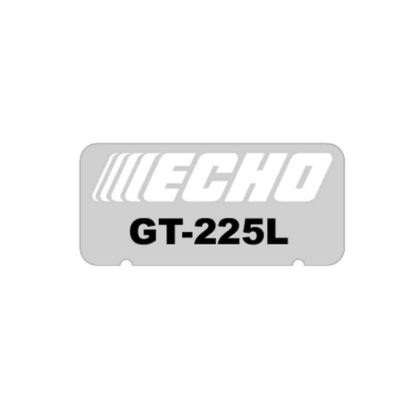 ECHO X547002690 - LABEL MODEL GT-225L