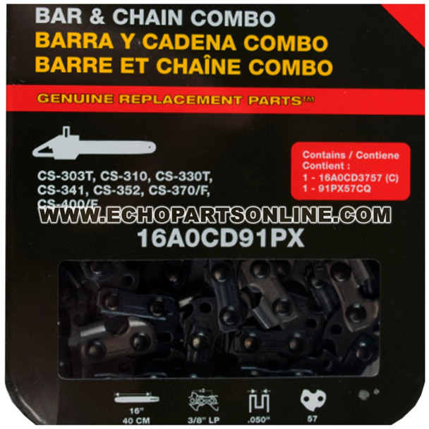 Echo CS-400 Bar 16A0CD3757C zoom in packaging  view Echo CS-400 Bar 16A0CD3757C zoom in packaging  view