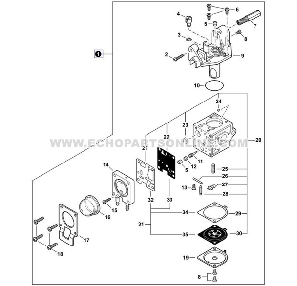 Parts Lookup Echo SRM 266T Carburetor A021004710 Diagram Parts Lookup Echo SRM 266T Carburetor A021004710 Diagram