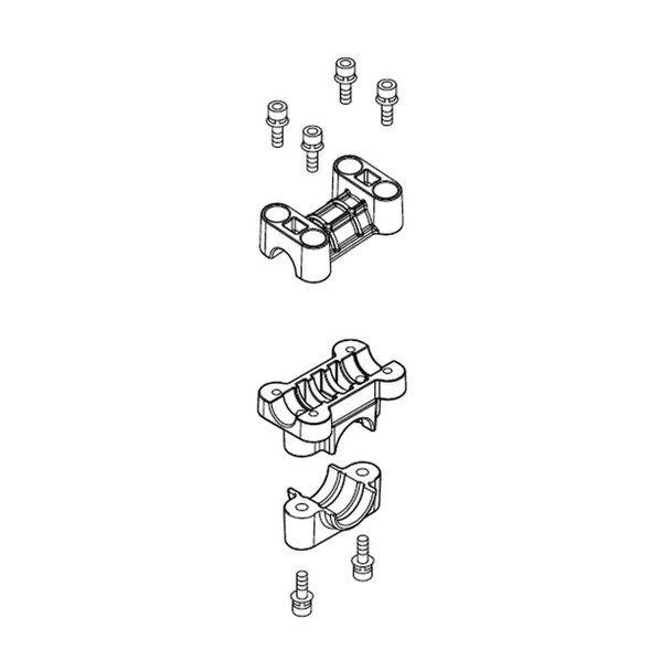 ECHO P022055180 - MOUNTING KIT HANDLEBAR