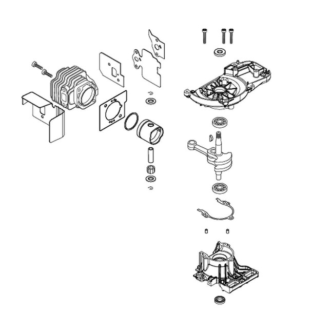 ECHO SB1117 - SHORT BLOCK DH/HT232/235 ECHO SB1117 - SHORT BLOCK DH/HT232/235