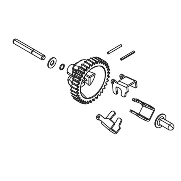ECHO YH458000240 - GEAR ASSY GOVERNOR