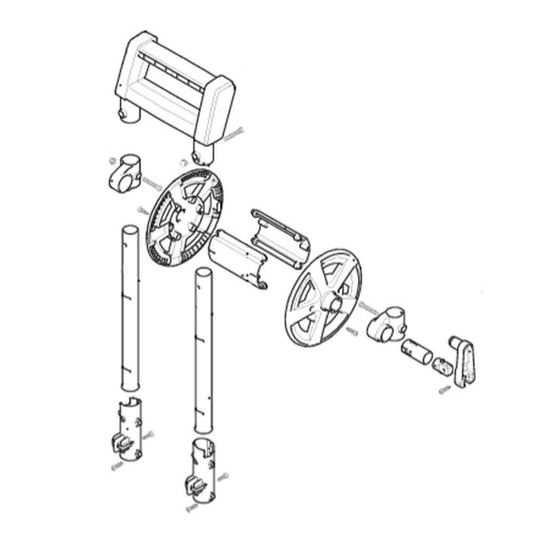 ECHO YH466000310 - ASSY HANDLE