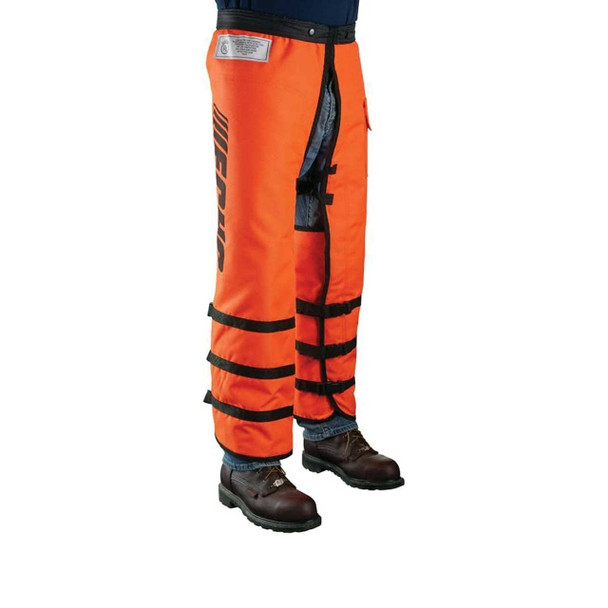 ECHO 99988801302 - 36" LENGTH PREMIUM PROFESSIONAL LEG CHAPS (FULL WRAP) - Image 1