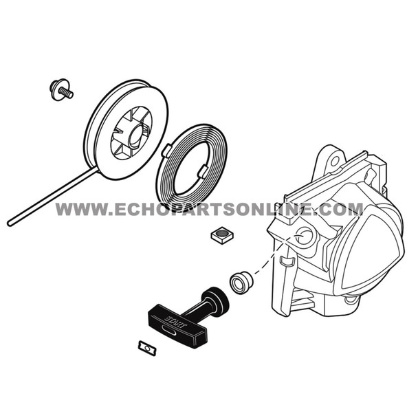 Parts lookup Echo SRM 2620 Starter A051003210 OEM diagram Parts lookup Echo SRM 2620 Starter A051003210 OEM diagram