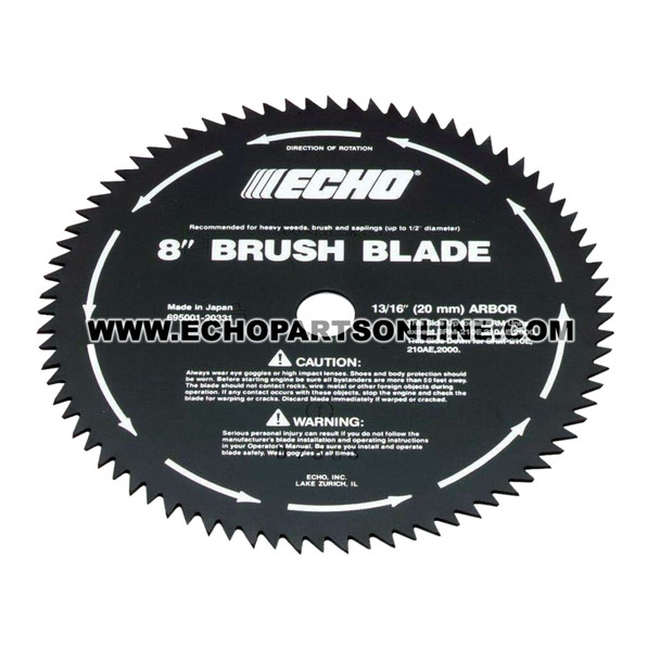 Echo SRM 2100 Brush Blade 69500120331 OEM Echo SRM 2100 Brush Blade 69500120331 OEM
