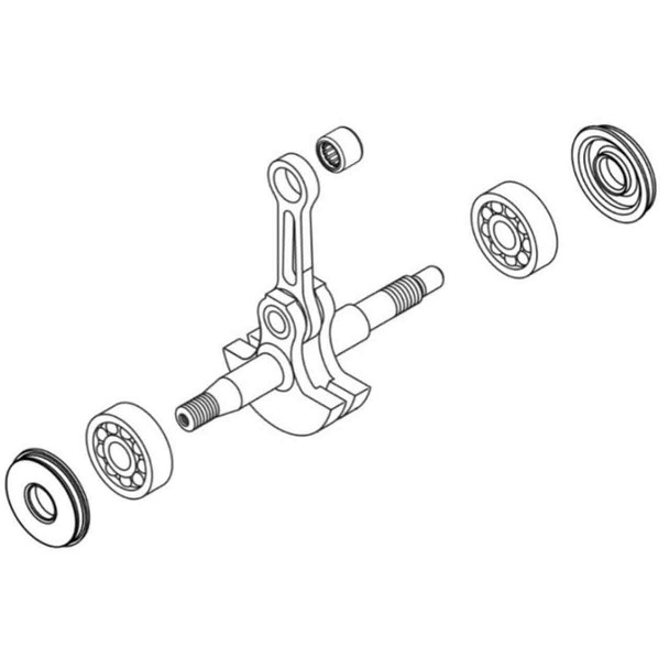 ECHO P100009600 - ASSY. CRANKSHAFT ECHO P100009600 - ASSY. CRANKSHAFT