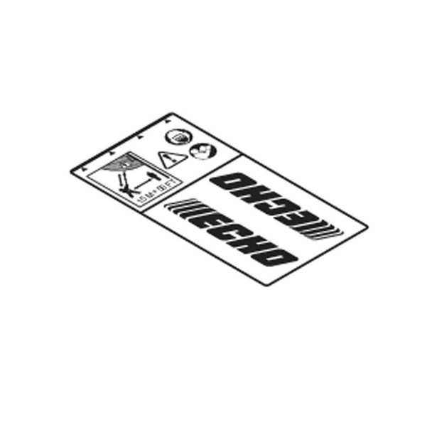 ECHO X505011530 - LABEL CAUTION