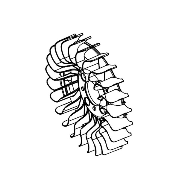 ECHO YH463000210 - FAN RECOIL STARTER