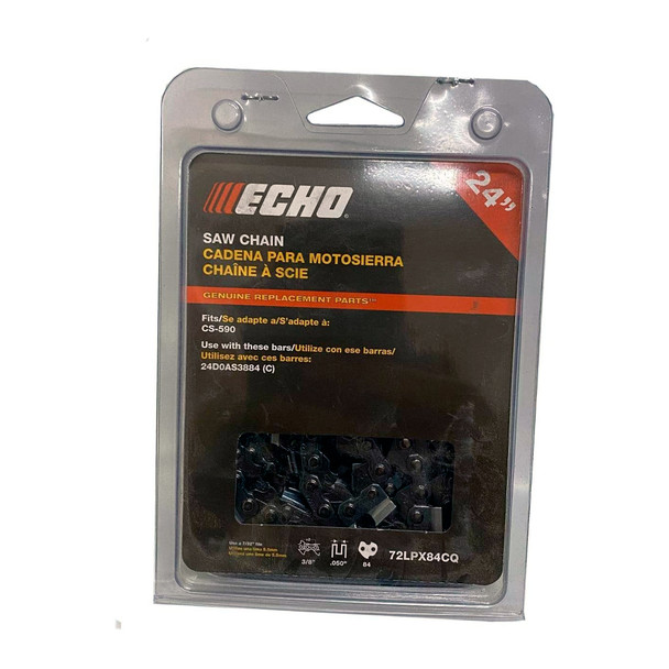 Echo CS 590 Chain 72LPX84CQ 24 in - Image 2 Echo CS 590 Chain 72LPX84CQ 24 in - Image 2