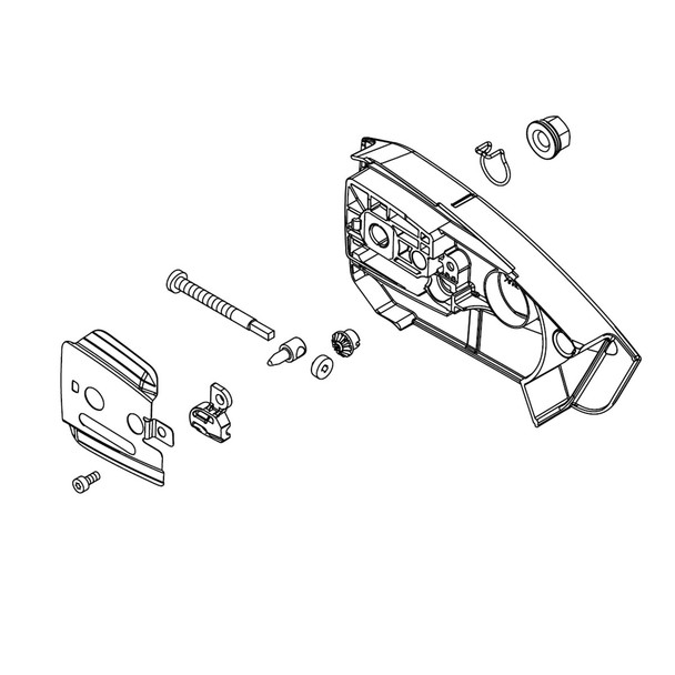 ECHO P100009531 - SPROCKET GUARD ASSY - Image 1