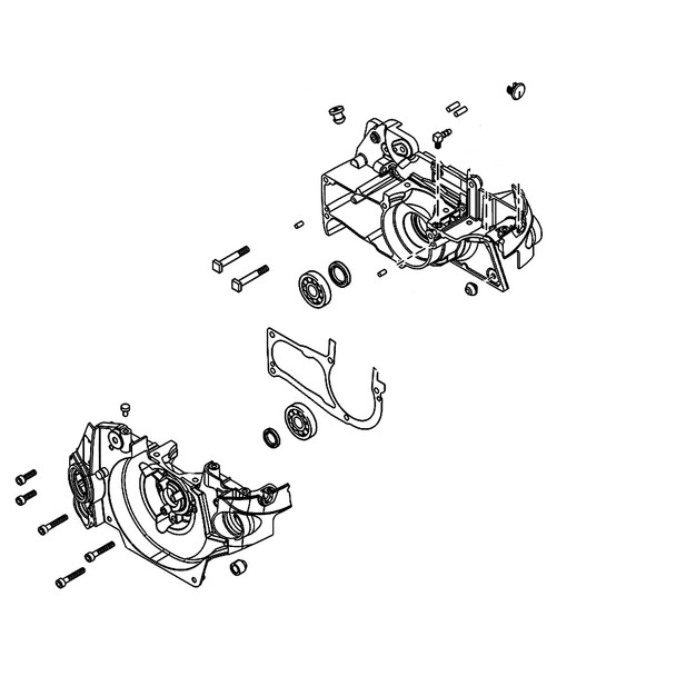 ECHO P021038801 - CRANKCASE ASSY