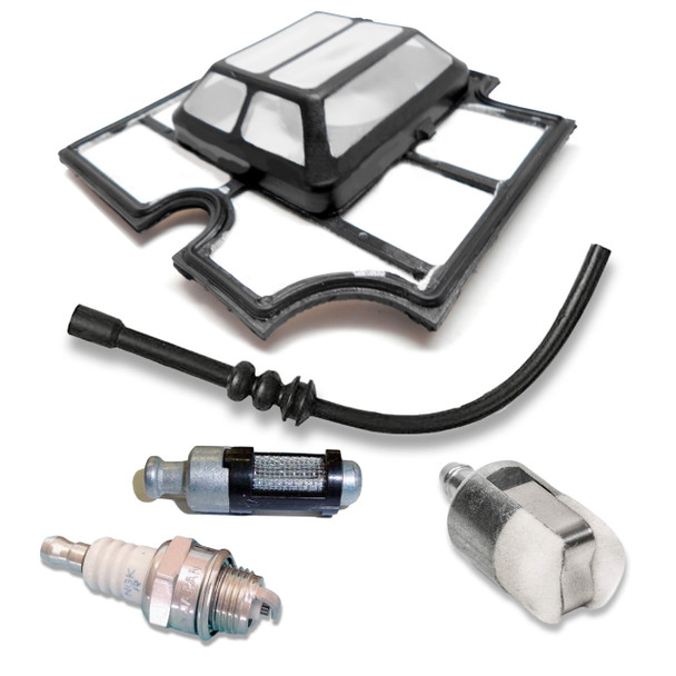 SHINDAIWA 488 AIR-OIL-FUEL FILTERS SPARK PLUG FUEL LINE KIT OEM SPARK PLUG KIT OEM