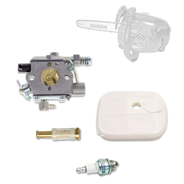 SHINDAIWA 326T COMPLETE CARBURETOR AIR-OIL FILTERS SPARK PLUG OEM SHINDAIWA 326T COMPLETE CARBURETOR AIR-OIL FILTERS SPARK PLUG OEM
