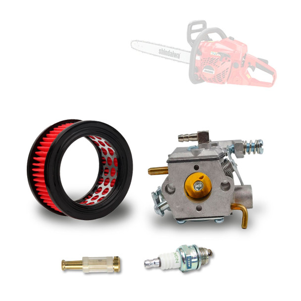SHINDAIWA 402S COMPLETE CARBURETOR AIR-OIL FILTERS SPARK PLUG KIT OEM SHINDAIWA 402S COMPLETE CARBURETOR AIR-OIL FILTERS SPARK PLUG KIT OEM