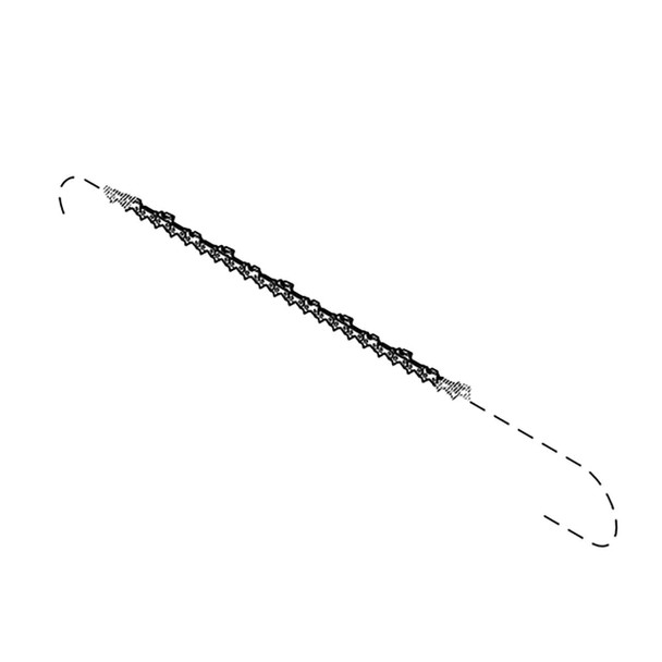 ECHO 80TXL46CQ - 10" CHAIN 46 DRIVE LINK COUNT