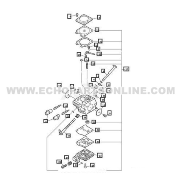 ECHO A021001471 - CARBURETOR-image6 ECHO A021001471 - CARBURETOR-image6