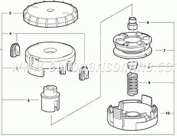 Echo 21560056 GT-225 Trimmer Head OEM | Genuine Part