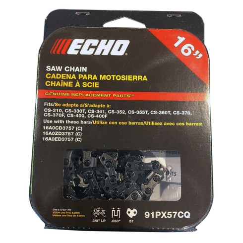 Ocomechan ECHO 12 in. Low Profile Chainsaw Chain - 45 Link 91PX45CQ - The