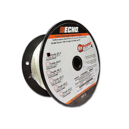 ECHO 99944435000 - #3.5 200FT 12 STRAND BULK ROPE | Genuine Part