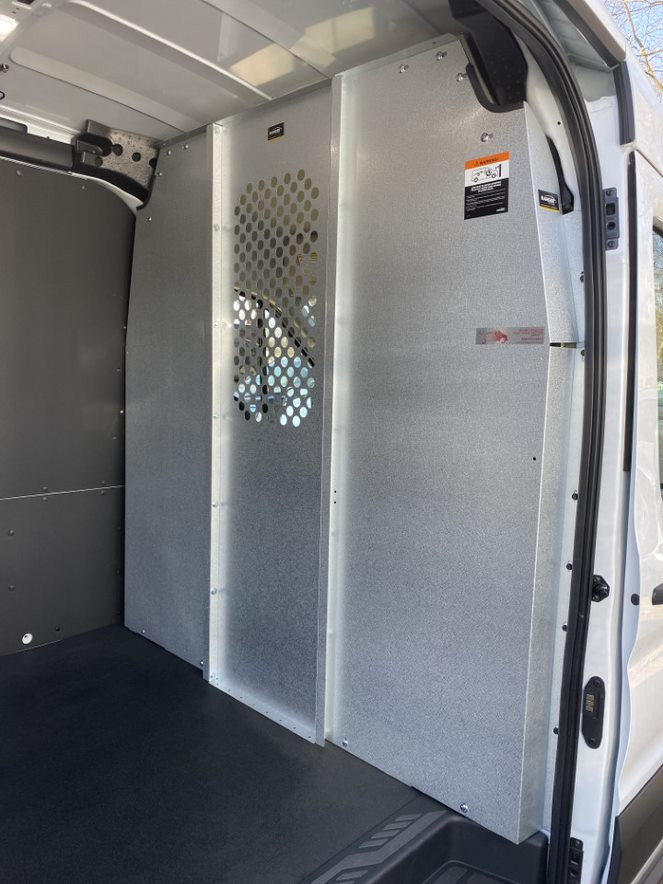 Straight Steel Partition For Transit Van | By Ranger Design
