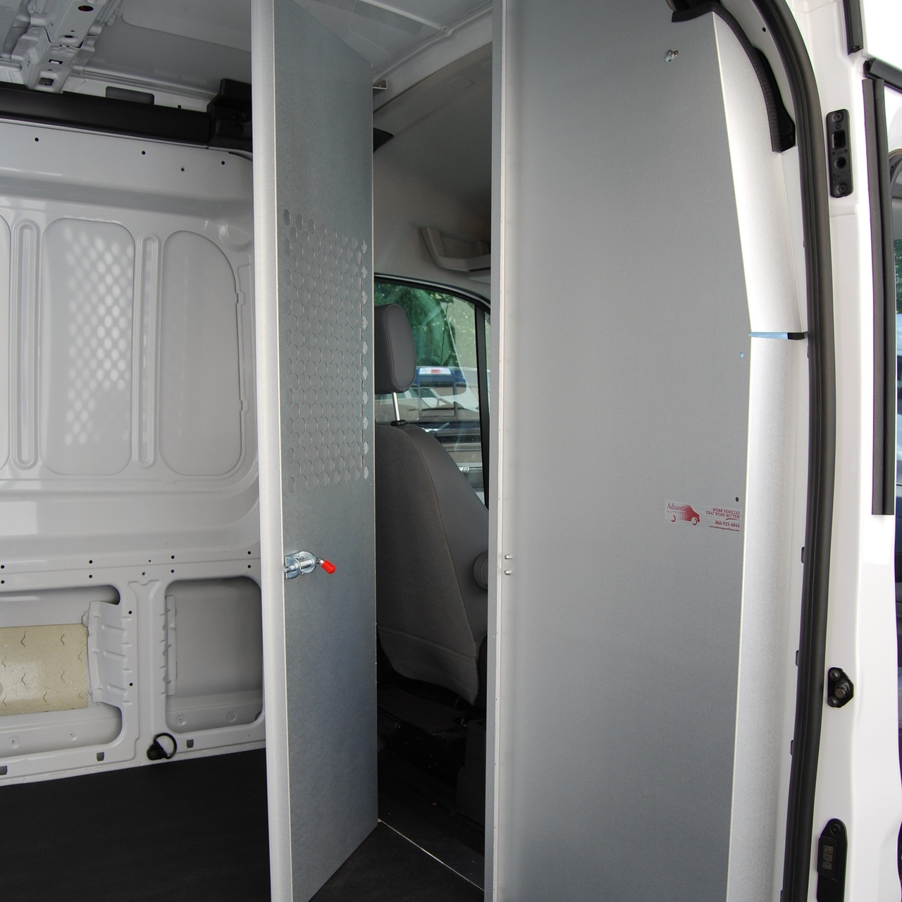 Shop Transit Van Steel Swing Door Partitions | Ranger Design