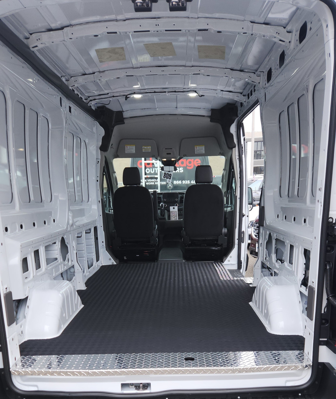 Ford Transit Van Rubber Floor Mat | Legend Fleet