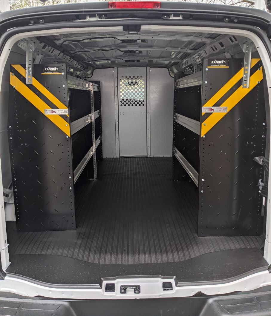 Buy Savana/Express Van Steel Base Shelving Package