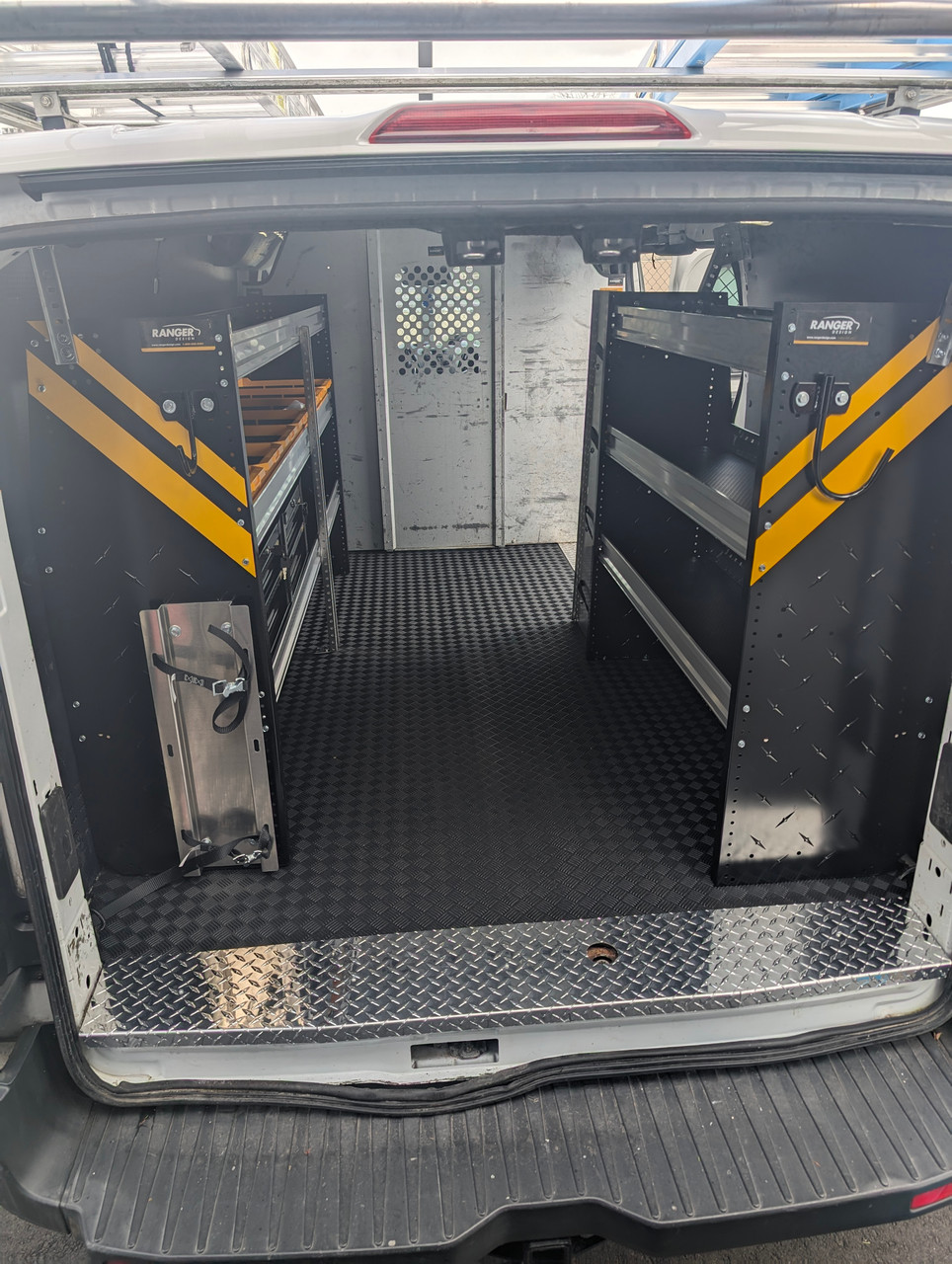 Buy Transit Van Low Roof Steel HVAC Shelving Package