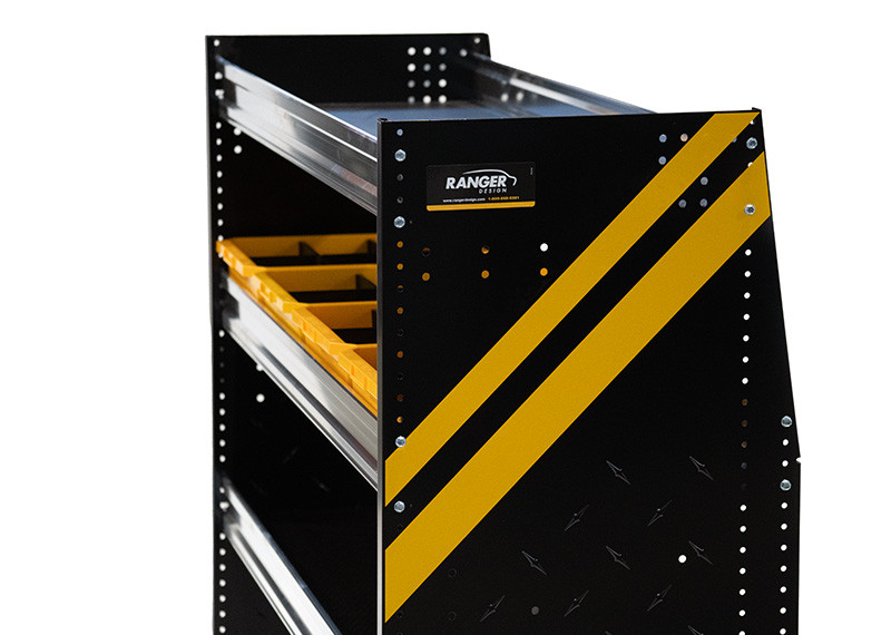 Buy Deep Plastic Bin With Center Divider | Ranger Design