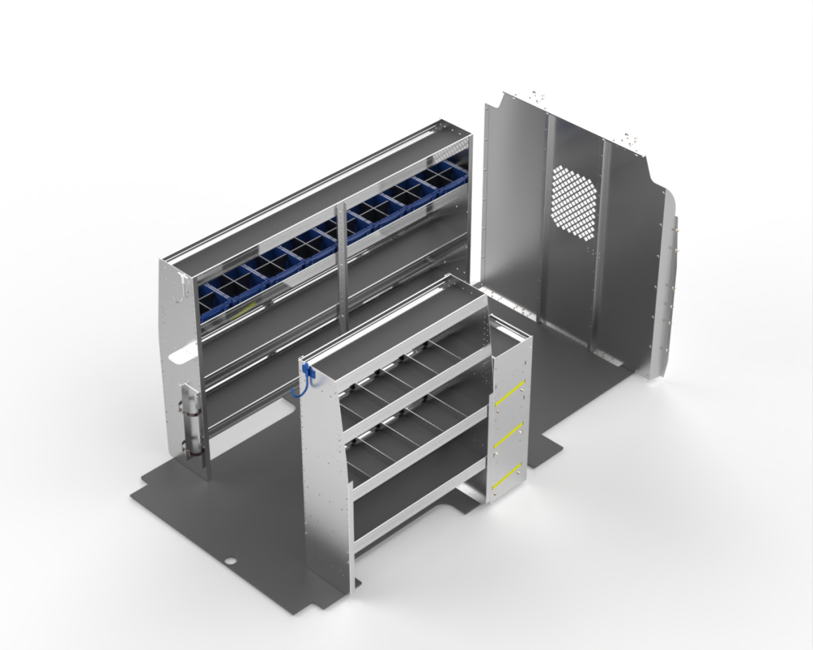 TRANSIT No.21〜No.30 10冊 Transit Medium Roof Van Aluminum HVAC Shelving Package
