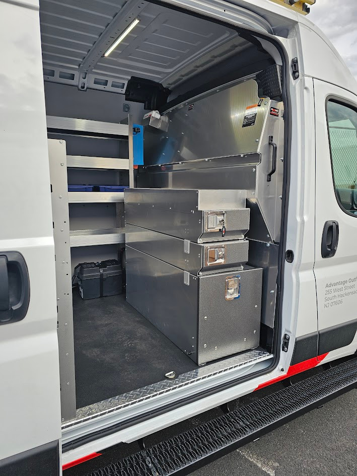 Packdrawer Large Locking Tool Drawer for Cargo Vans (#DR10)