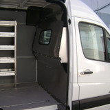 Sprinter Contoured Partition with Window