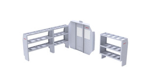 Savana/Express Van Steel Base Shelving Package