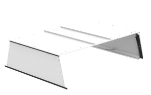Truck Bed Canopy for Ford F-150 Trucks - Long Bed 8' with Flat Front Cap