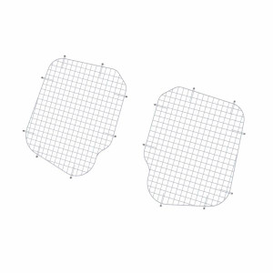 Sprinter Rear Doors Window Grills