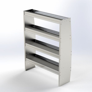 48"L x 62"H 4-Shelf Shelving Unit