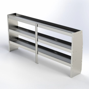 96"L x 45"H 3-Shelf Shelving Unit