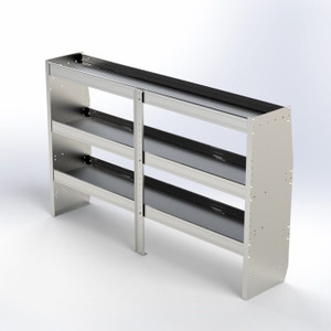 72"L x 45"H 3-Shelf Shelving Unit 72"L x 45"H 3-Shelf Shelving Unit