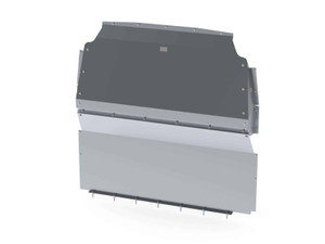 Contoured Aluminum Partition for Sprinter Van (#3010-DH/L)