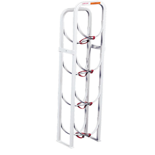 Refrigerant Tank Rack 4 x 30 lbs Cargo Van Accessory