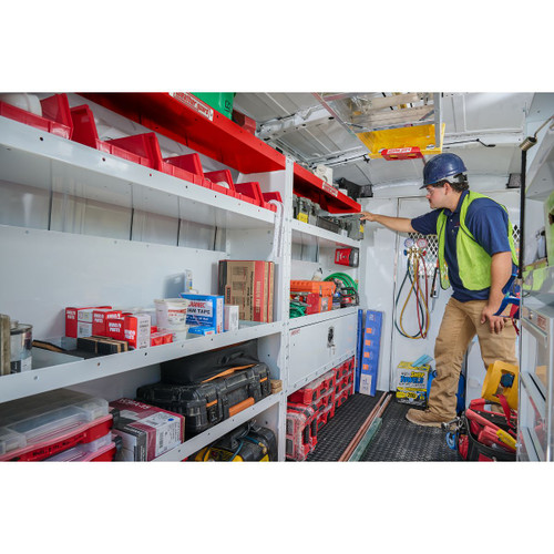 Accessory Back Panel in a Shelf Unit