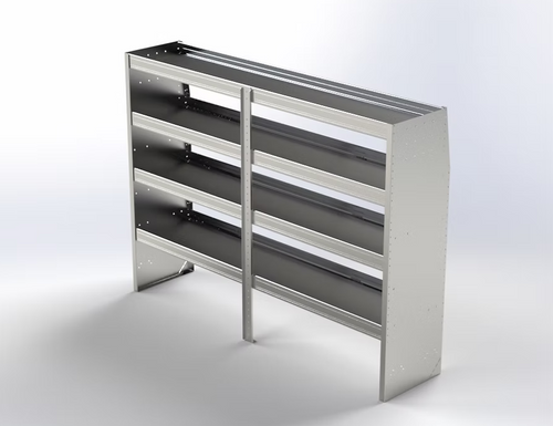 Lightweight Extra Deep 4 Shelf Unit, 62'H x 84'L