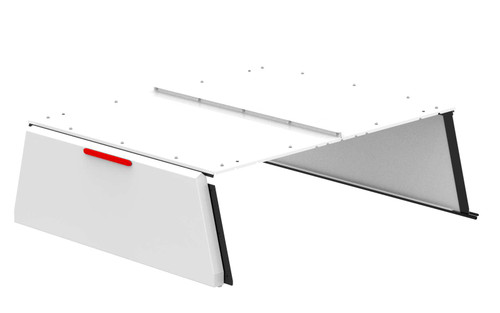 Truck Bed Canopy for RAM Trucks - Standard Bed 6.5' with Flat Front Cap