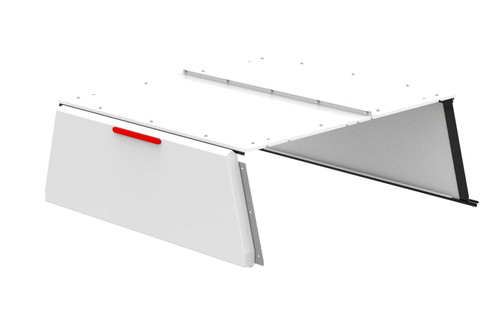 Truck Bed Canopy for Ford & GM Trucks - Short Bed 6.5' with Flat Front Cap