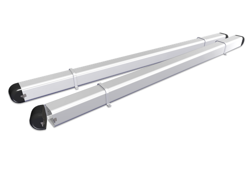 Aluminum Lockable Conduit Carrier Tube Cargo Van Accessory