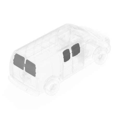 Duratherm Insulated Door Panels For GMC Savana/Chevy Express Van