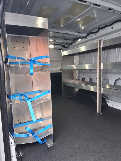 Large 3 Tier Refrigerant Tank Holder Cargo Van Accessory (#RS-3L-1-BX)