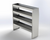 60"L x 62"H Extra Capacity 4-Shelf Shelving Unit