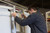 Aluminum Rear Door Access Ladder For Transit Van